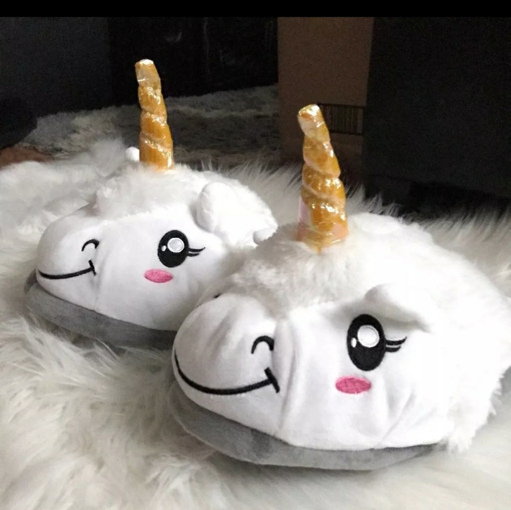 ✔Winter Sale✔  Cute Fluffy Plush Slipper